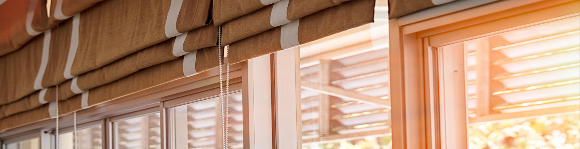 Stylish Roman Shades in Cambridge